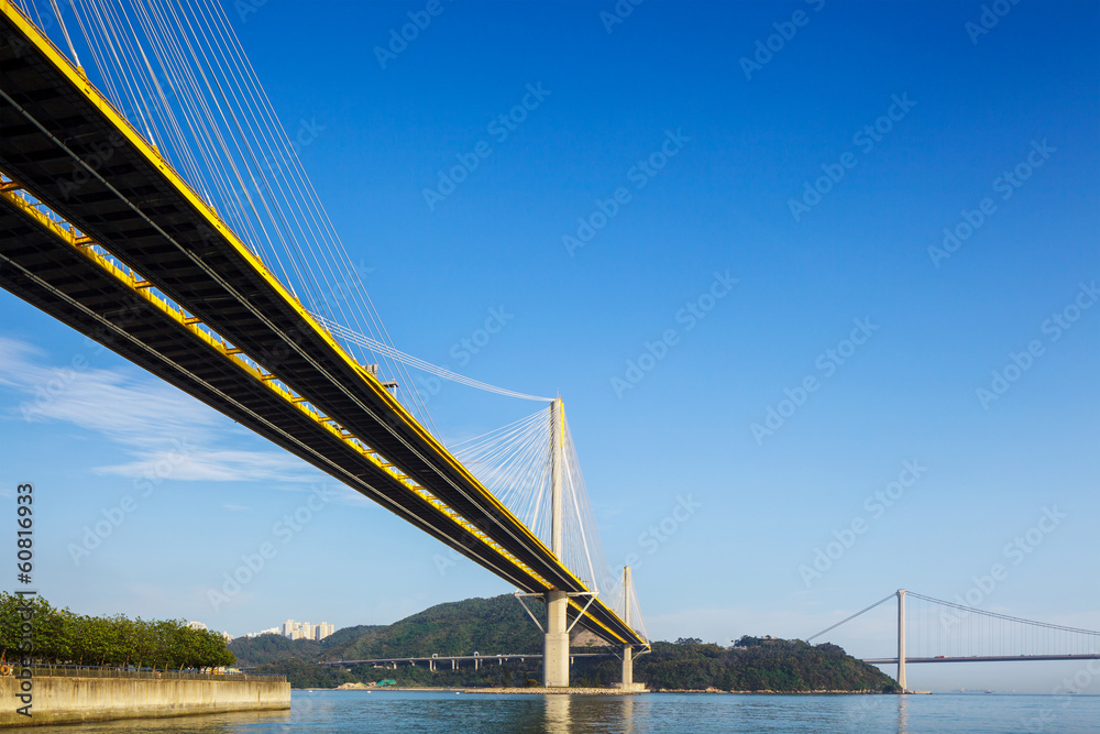 Obraz premium Suspension bridge