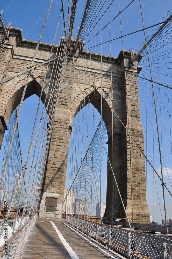 Fototapeta premium Brooklyn bridge, NewYork, Usa