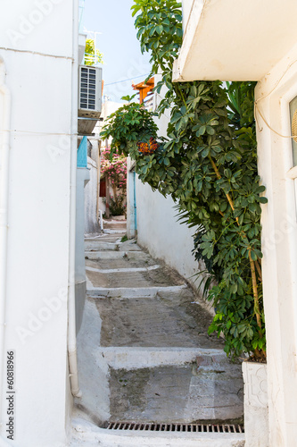 Small cretan village in Crete  island  Greece.