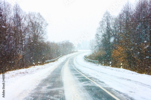 Snowy Land Road
