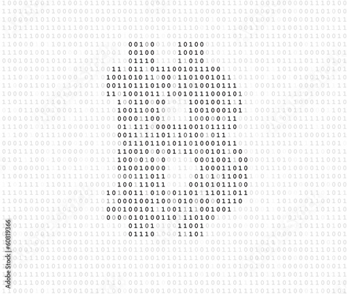 Bitcoin symbol binary code