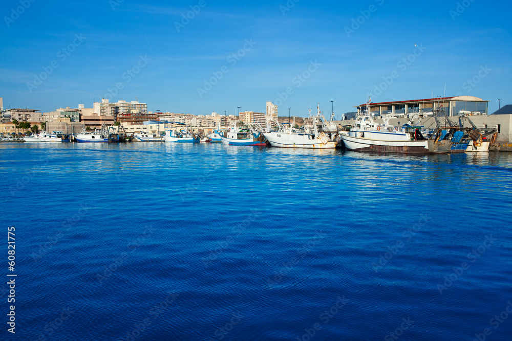Santa Pola port marina in Alicante Spain