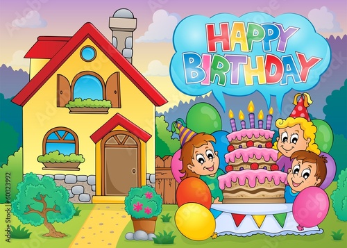 Kids party near house 3