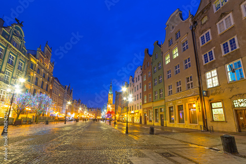 Architecture of old town in Gdansk, Poland © Patryk Kosmider