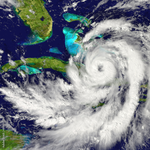 Photography Hurricane over Cuba