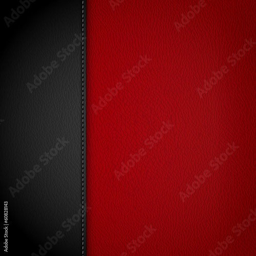 Abstract leather3d  label - eps10 vector