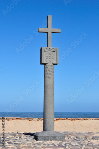 Replica of the cross planted by Diogo Cão at Cape Cross, Namibia