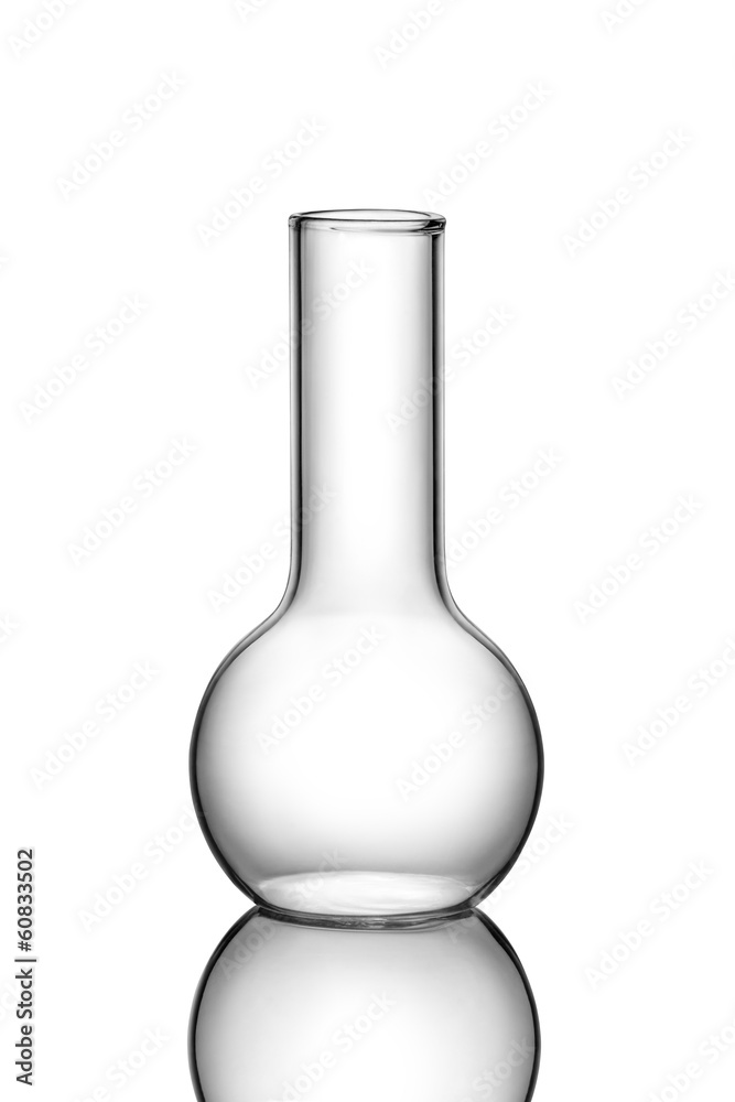 Empty chemistry flask Empty chemistry flask