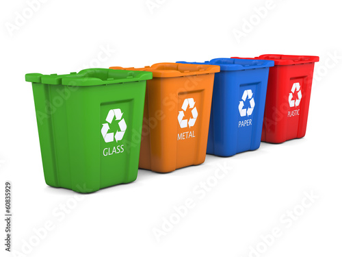 Recycling bins