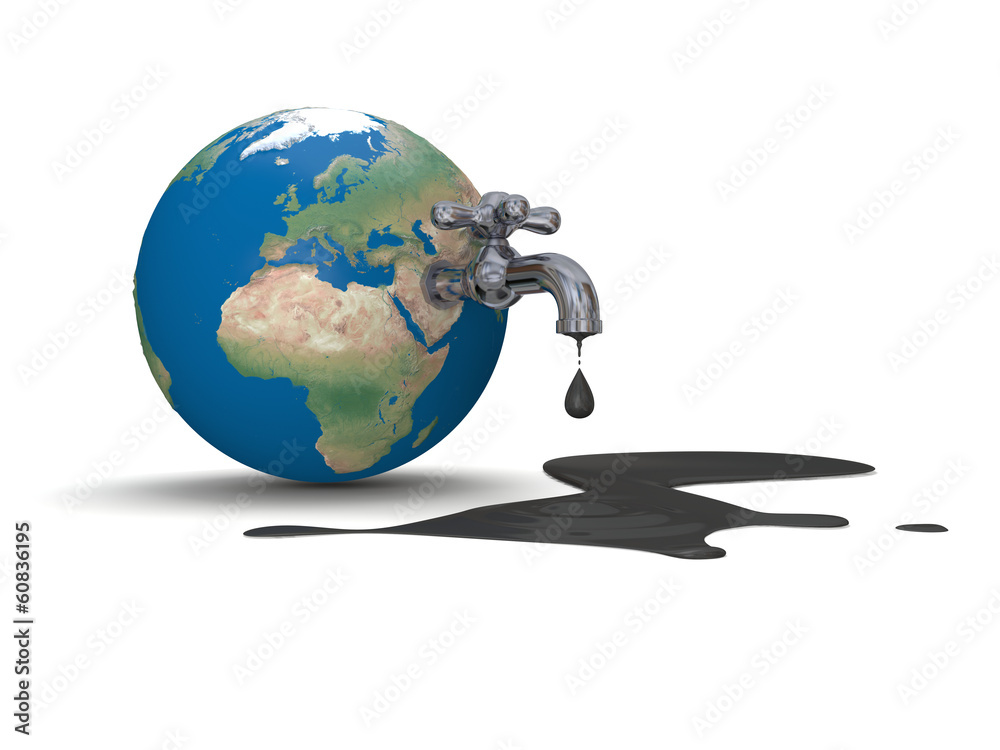 Fototapeta premium Oil from Earth