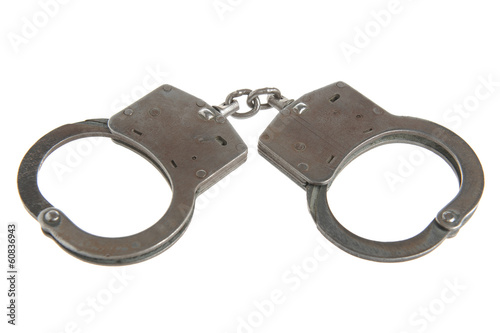 Handcuffs isolated