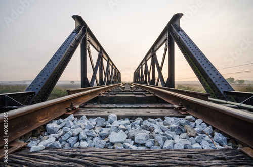 Old bridge railway