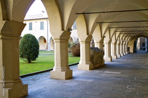 Porticato della canonica del Duomo di Novara