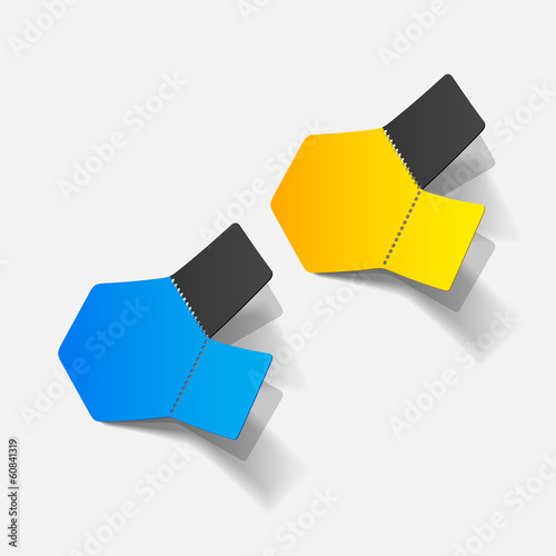 realistic design element