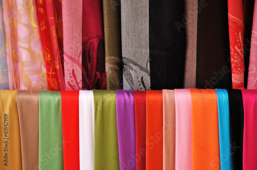 Textile Fabric in multi color.