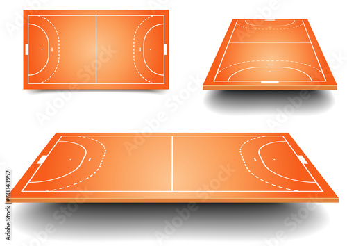handball field set
