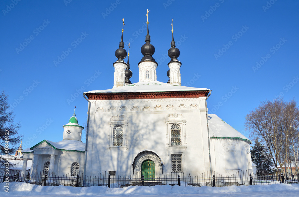 Суздаль, Цареконстантиновская церковь, 1707 год