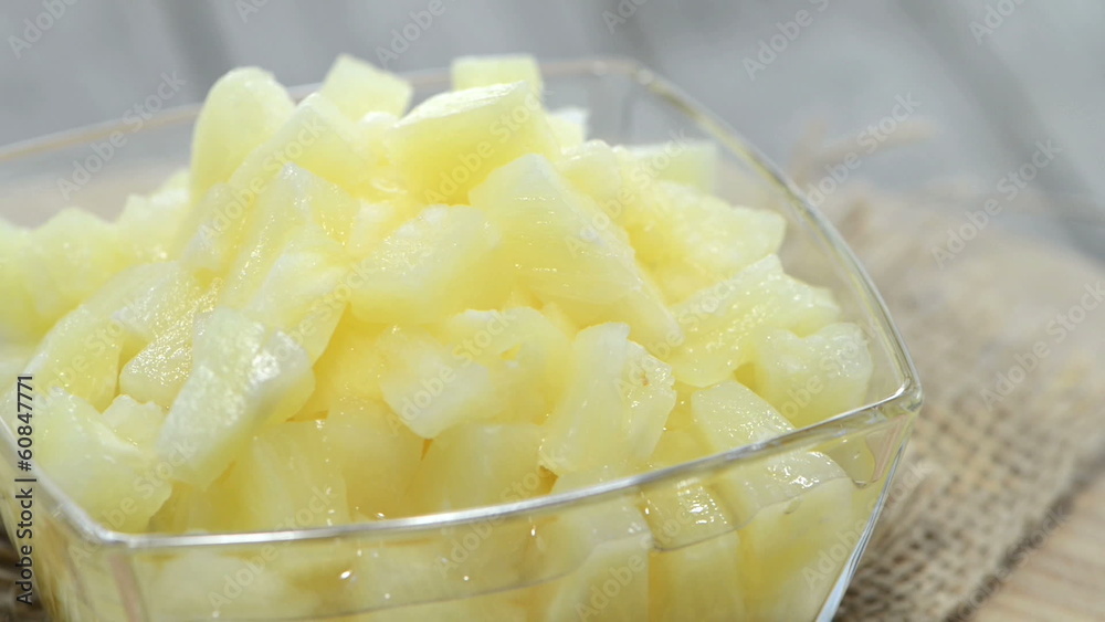 Cannes Pineapples in a bowl (loopable HD video) Cannes Pineapples in a bowl (loopable HD video)