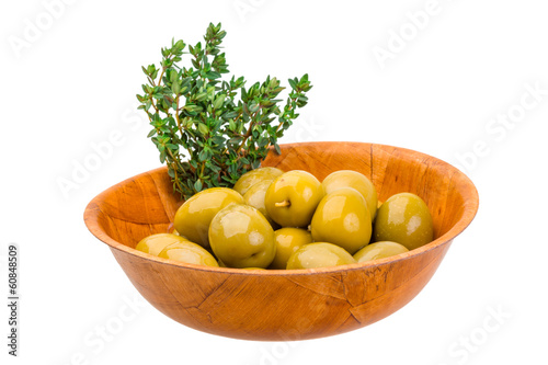 Fototapeta Naklejka Na Ścianę i Meble -  Green gigant olives