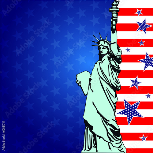 Hintergrund Amerika USA Sterne Vektor Illustration
