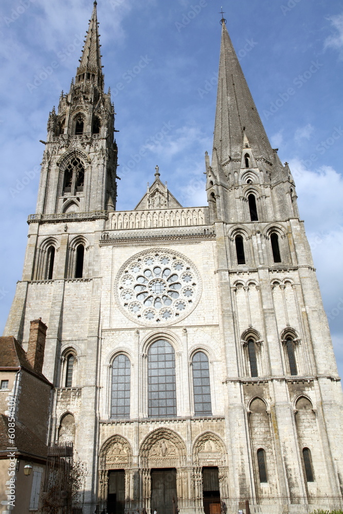 France, Eure et Loir  Notre Dame de Chartres Cathedral