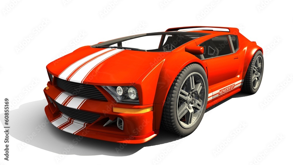 Naklejka premium スポーツカー