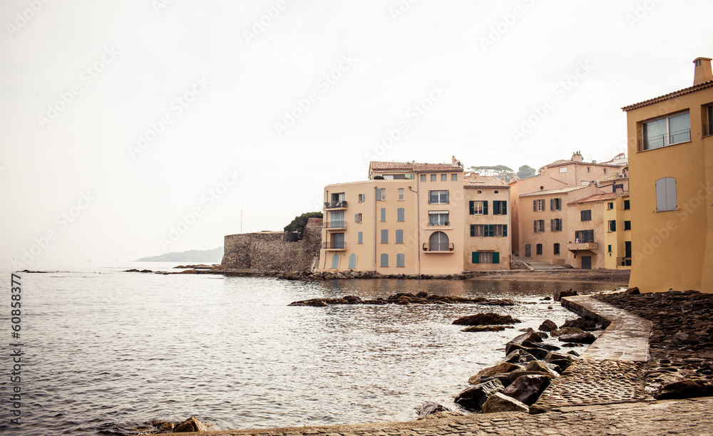 Obraz premium Saint Tropez Port, France
