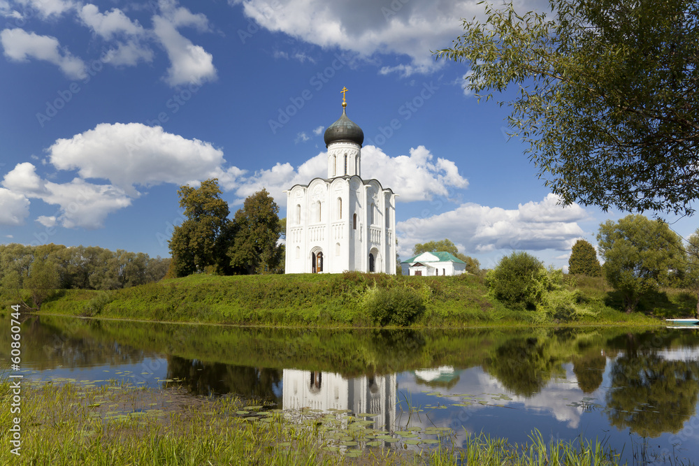 Church of the Intercession on the river Nerl. Vladimir. Russia