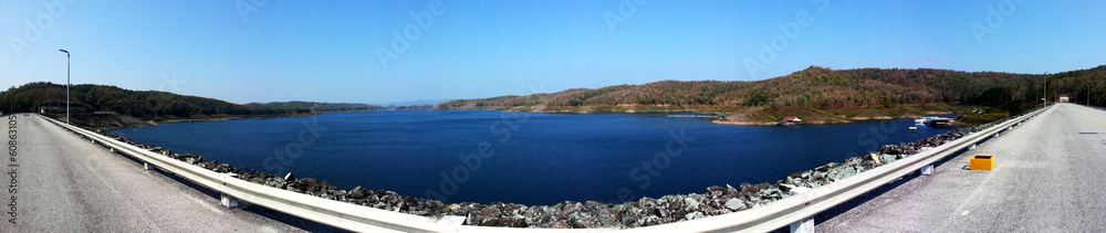 Dam reservoir
