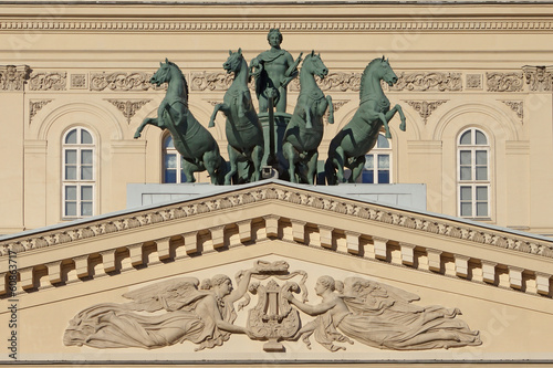 Bolshoi Theatre in Moscow, Russia