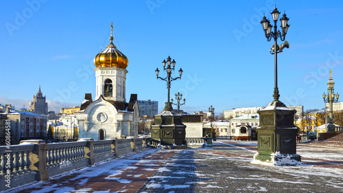 Christ the Saviour Cathedral in Moscow, Russia