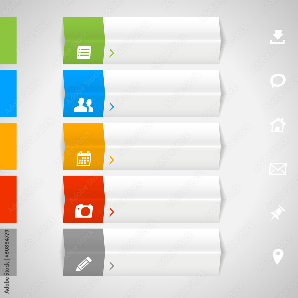 Modern design template for info graphics Modern design template for info graphics