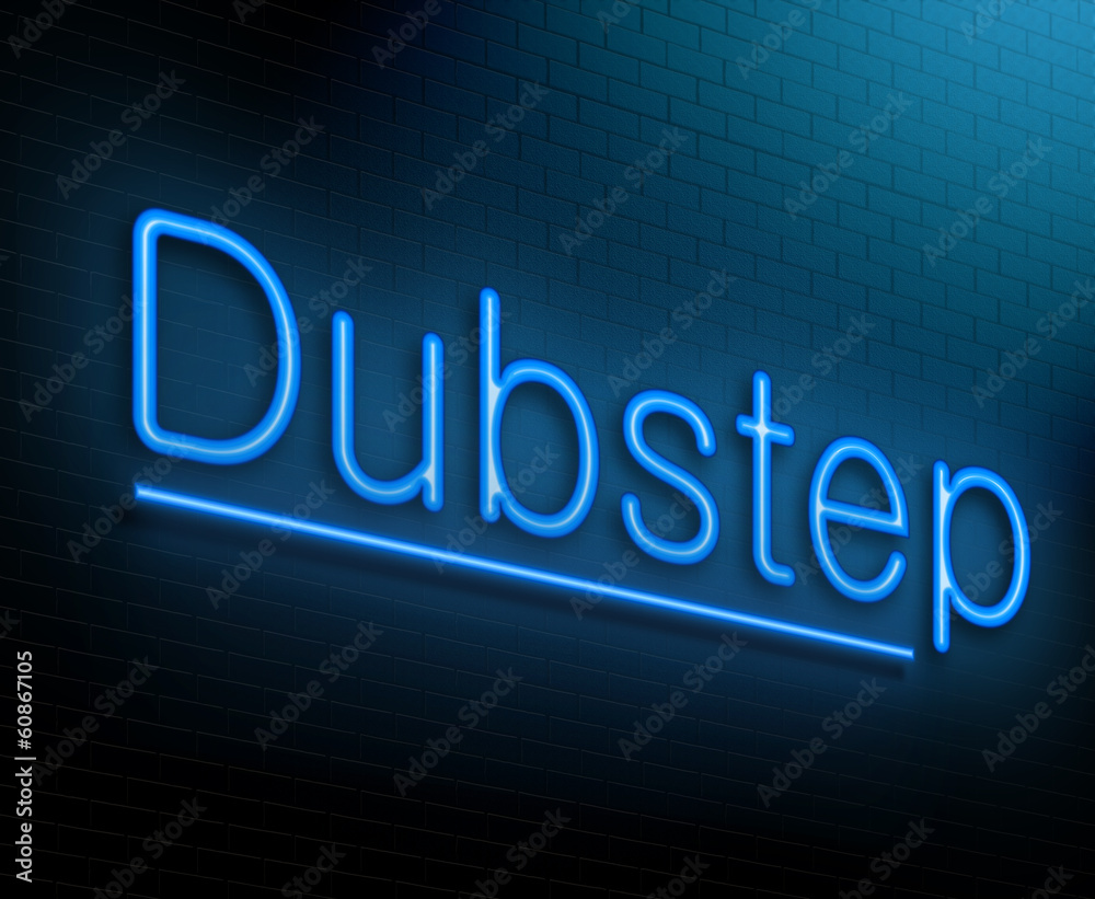 Dubstep concept.