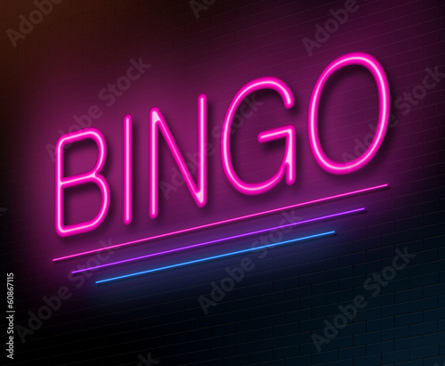 Fototapeta Bingo concept.