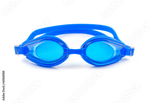 blue goggles