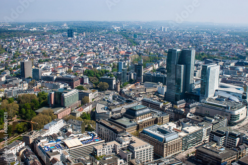 Skyline of Frankfurt  Germany