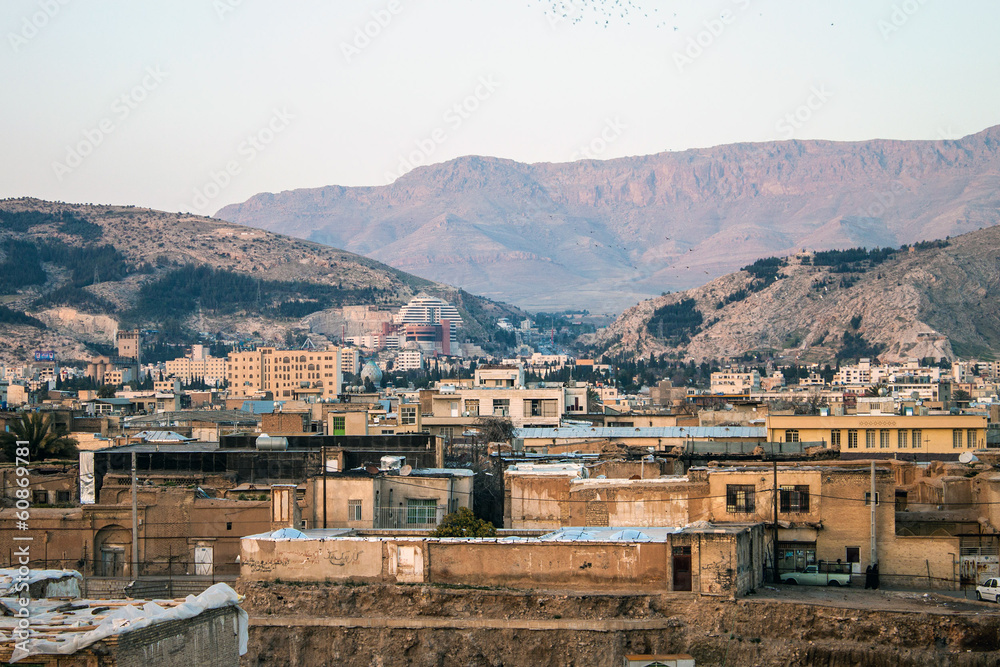Obraz premium Roofs of Shiraz, Iran.