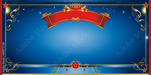 blue night invitation