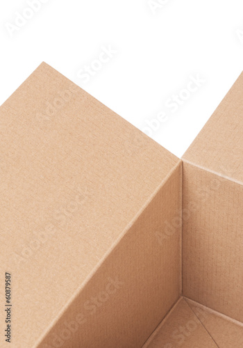 Fragment of a cardboard box, abstract background
