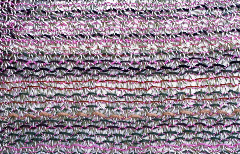 knitted colorful background