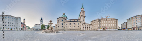 Residenzplatz at Salzburg, Austria
