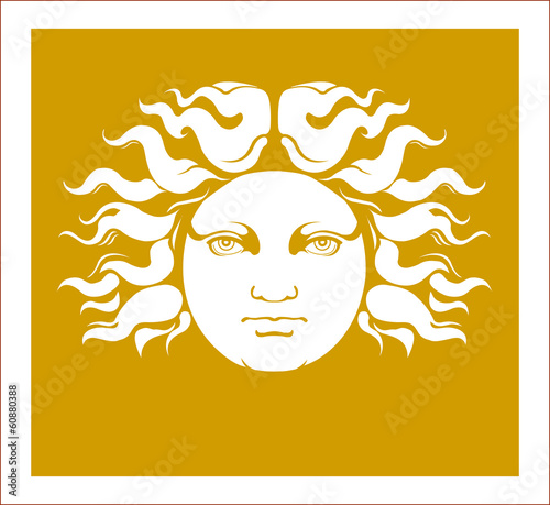 Sun face