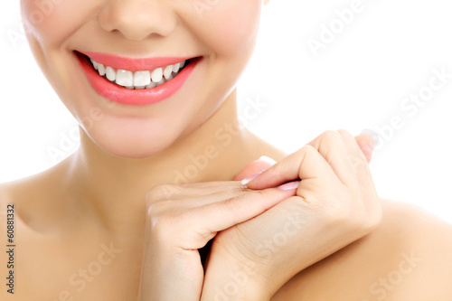 Young smiling woman
