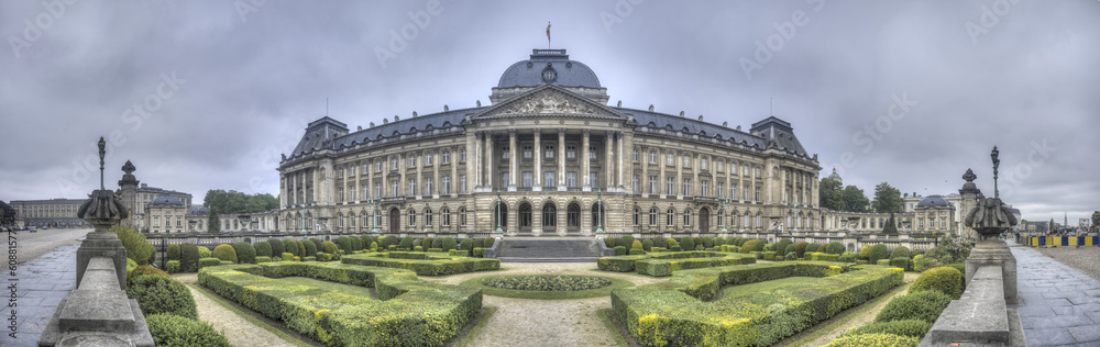 Fototapeta premium Royal Palace of Brussels, Belgium.