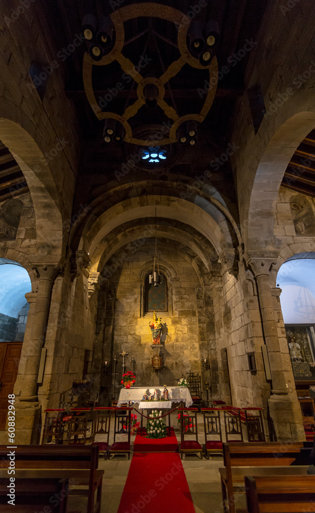Corticela chapel inside the Santiago de Compostela Cathedral
