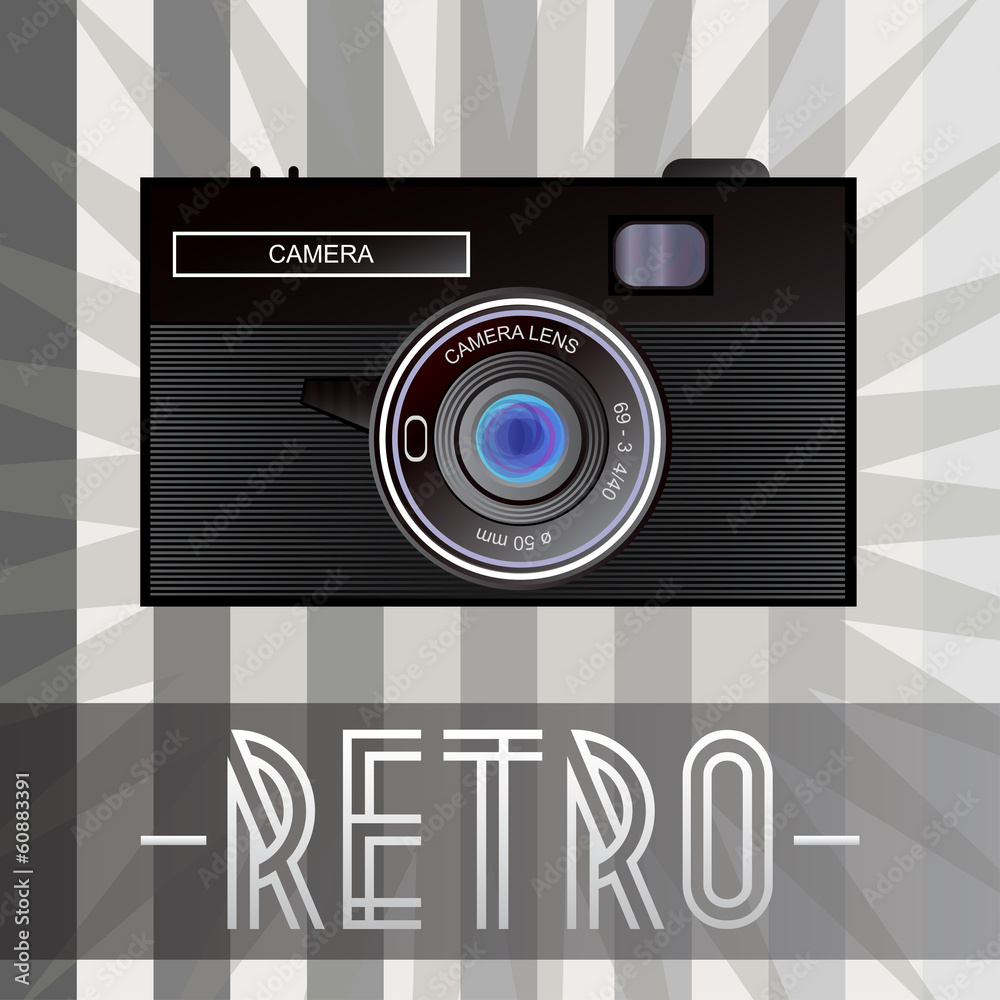 Obraz premium Retro camera