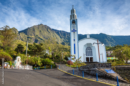 Church of Cilaos, La Réunion photo