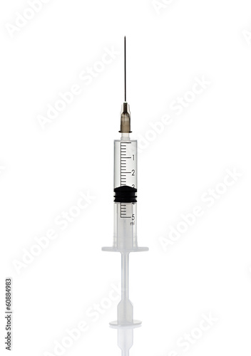 Medical syringe, needle
