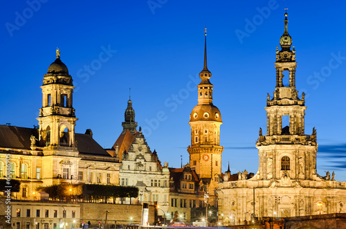 Die Türme von Dresden, Deutschland
