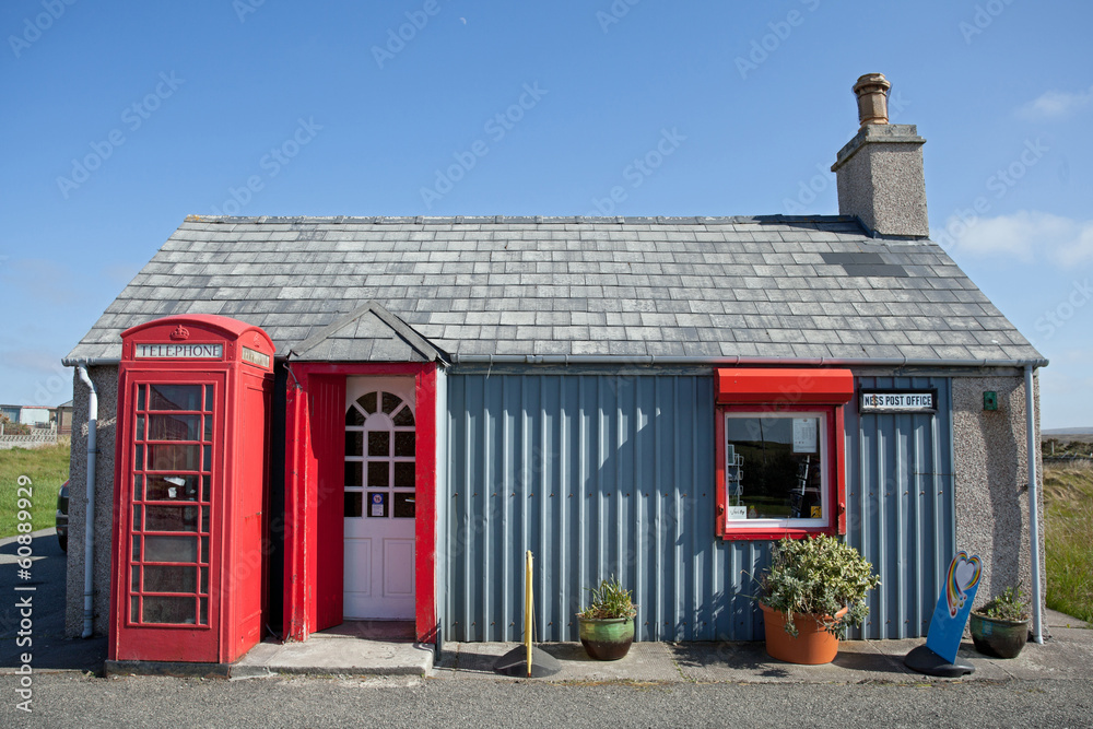 Small Post Office in a remote scottish village